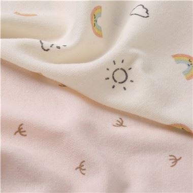 پارچه بافتنی دنده ای نوزاد 1x1